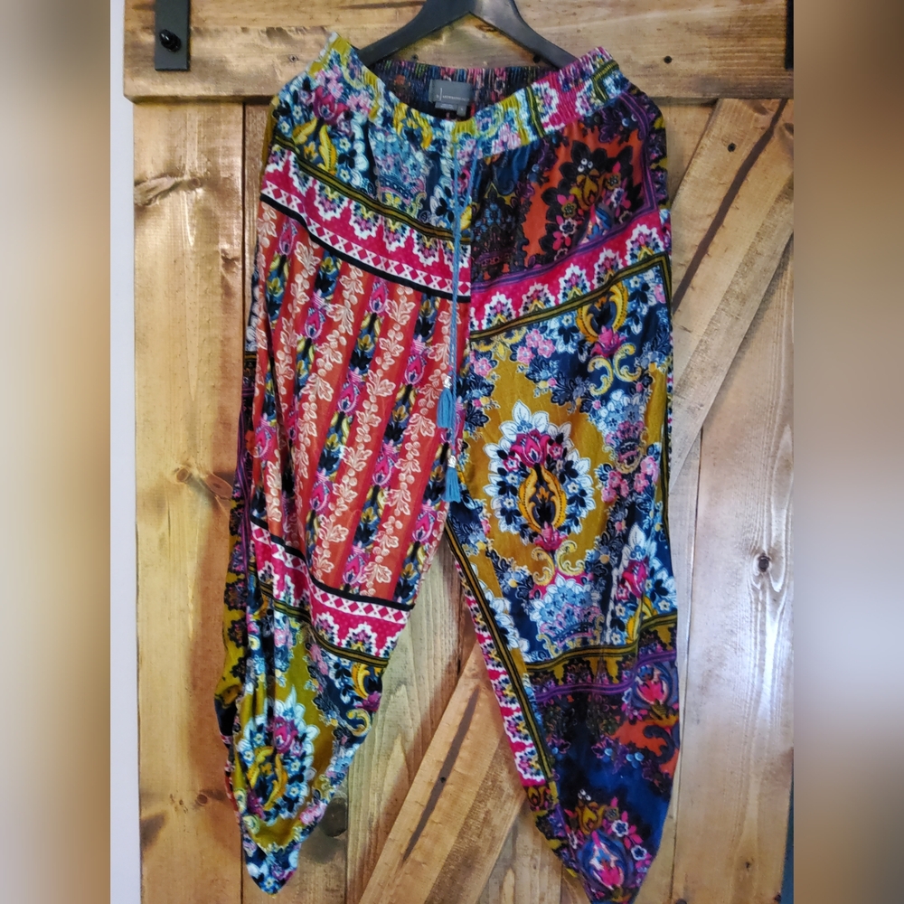 Anthropologie Velvet Joggers